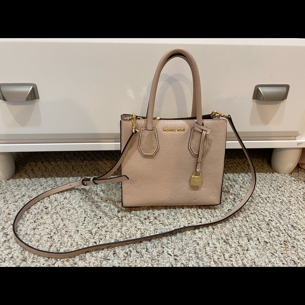 Pink Hard Leather Mini Bag